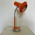 vintage jaren 70 bureau lamp, Minder dan 50 cm, Vintage, Ophalen of Verzenden, Metaal