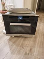 Hele luxe miele combi stoomoven dgc6600ED/CS/R01, Zo goed als nieuw, Oven met grill, Inbouw, 45 tot 60 cm