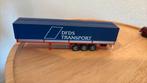 OPLEGGER DFDS TRANSPORT. Ho 1:87, Hobby en Vrije tijd, Modeltreinen | H0, Ophalen of Verzenden, Zo goed als nieuw, Wisselstroom