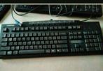 Toetsenbord,Compaq,6 plug,Logitech,Qwerty,zwart,HP, Computers en Software, Toetsenborden, Ophalen of Verzenden, Qwerty, Zo goed als nieuw