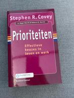 Stephen R. Covey - Prioriteiten, Ophalen of Verzenden, Zo goed als nieuw, Overige onderwerpen, Stephen R. Covey; A. Roger Merrill; Rebecca R. Merrill