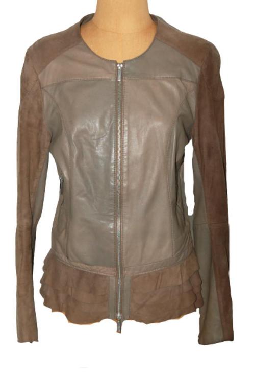 Ginger lamsleer jasje, Arma jack, bruin, Mt. M, Kleding | Dames, Jassen | Zomer, Zo goed als nieuw, Maat 38/40 (M), Bruin, Verzenden