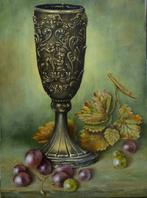 stilleven met druiven 2, Antiek en Kunst, Kunst | Schilderijen | Klassiek, Ophalen of Verzenden