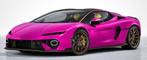MR-models 1:18 Lamborghini Temerario Viola Bast, Ophalen of Verzenden, Nieuw, Overige merken