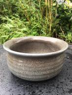 Vintage bloempot 9/18cm uniek glazuur kwaliteit, Tuin en Terras, Rond, Binnen, Ophalen of Verzenden, Zo goed als nieuw