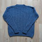 Handgebreide herentrui / visserstrui 100% merinowol, Ophalen of Verzenden, Nieuw, Overige maten, Blauw