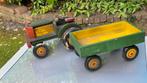 Vintage houten speelgoed model tractor trekker Polen / USSR, Ophalen of Verzenden, Gebruikt, Tractor of Landbouw, Overige merken