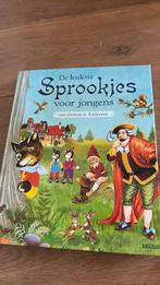 De leukste sprookjes voor jongens van Grimm en Andersen, Ophalen of Verzenden, Zo goed als nieuw