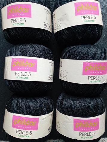 Phildar Perle 5 Katoen - 10 Bollen beschikbaar voor biedingen