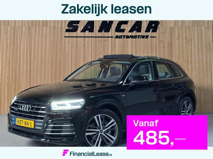 Audi Q5 55 TFSI e quattro Competition S-line PANO|LUCHTVERIN, Auto's, Audi, Bedrijf, Lease, Financial lease, Q5, ABS, Achteruitrijcamera