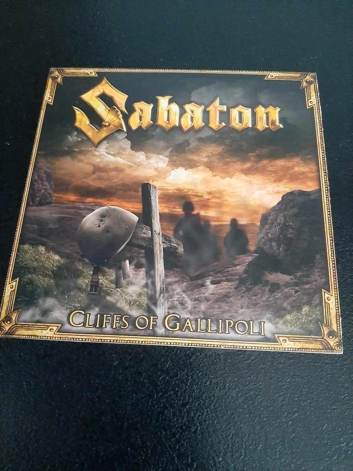Sabaton: Cliffs of Gallipoli (cd single, BLOD054), Cd's en Dvd's, Cd Singles, Gebruikt, Rock en Metal, 1 single, Ophalen of Verzenden