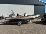 Narwhal rib 60pk yamaha, Watersport en Boten, Rubberboten, Gebruikt, Benzine, Minder dan 70 pk, Overige materialen