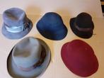 5 vilthoeden 4 dames en 1 herenhoed, Ophalen of Verzenden, Gedragen, One size fits all, Hoed