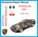 Porsche 944 workshop manual op DVD in PDF Formaat, Verzenden