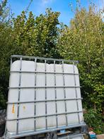IBC Container 1000 Liter - Schoon, Tuin en Terras, Regentonnen, Kunststof, Gebruikt, Met kraantje, 150 liter of meer