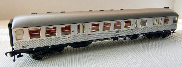 Fleischmann DB 'Silberling' bagage/stuurstand, Hobby en Vrije tijd, Modeltreinen | H0, Gebruikt, Wagon, Gelijkstroom, Fleischmann