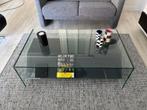 Glazen salontafel, Huis en Inrichting, Tafels | Salontafels, Ophalen, Overige materialen, 100 tot 150 cm, 50 tot 100 cm