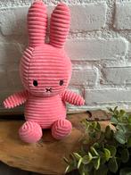 Nijntje corduroy  rosé  25 cm, Ophalen of Verzenden, Zo goed als nieuw, Konijn