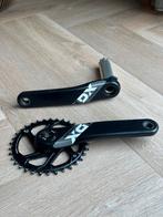 SRAM X01 carbon crankset | zgan | 440 gram | 34T | DUB, Fietsen en Brommers, Fietsonderdelen, Crankstel of Pedalen, Zo goed als nieuw