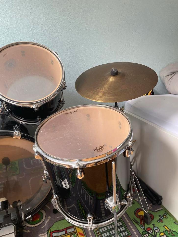 Basix Drumstel - Ideaal voor Beginners, Muziek en Instrumenten, Drumstellen en Slagwerk, Gebruikt, Overige merken, Ophalen