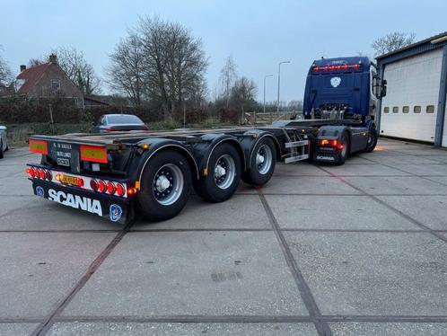 D-TEC container chassis, Auto's, Vrachtwagens, Particulier, ABS, Aanhangers en Opleggers, Overige kleuren, BTW verrekenbaar, Ophalen