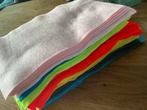 Acryl Vilt Lappen - Diverse Kleuren, Hobby en Vrije tijd, Stoffen en Lappen, Overige materialen, Overige kleuren, Nieuw, Ophalen of Verzenden