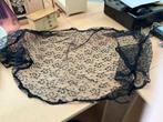 franse kanten omslagdoek, Ophalen of Verzenden, Dames