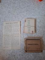 Oud Kwartetspel D. Blazer & Metz Rotterdam 1365, Vijf spelers of meer, Ophalen of Verzenden, Gebruikt, D. Blazer & Metz