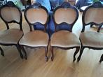 4 eetkamer stoelen wegens interieur verandering, Huis en Inrichting, Ophalen, Hout, Gebruikt, Bruin