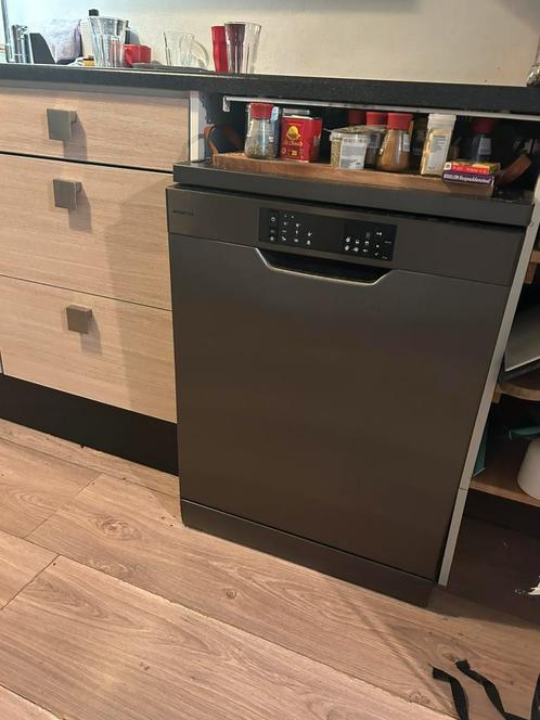 Vaatwasser inventum VVW6060AB 2jr oud, Witgoed en Apparatuur, Vaatwasmachines, Zo goed als nieuw, Vrijstaand, 85 tot 90 cm, 45 tot 60 cm