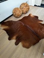 Koe huid vloerkleed, echte huid 185 x 198 L x B, Huis en Inrichting, Ophalen, Bruin, 150 tot 200 cm, 150 tot 200 cm