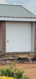 Witte Hormann geisoleerde garagedeur H 2.70 br 240, Ophalen, Gebruikt, Garagedeur, 120 cm of meer