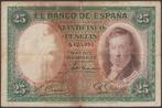 Spanje 25 pesetas 1931 gebruikt p.81 (nr 31), Verzenden, Overige landen, Los biljet