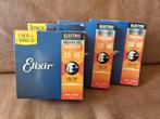 4x Elixir 10-46 nanoweb, Ophalen of Verzenden, Nieuw, Elektrische gitaar
