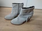 Grijze leren hakken Maat 41, Ophalen of Verzenden, Zo goed als nieuw, Schoenen met hoge hakken, Piure