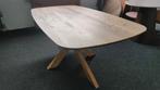 ⚠️OP=OP⚠️Deens ovaal eettafel Juka Mangohout, Ophalen, 50 tot 100 cm, Vijf personen of meer, Scandinavische