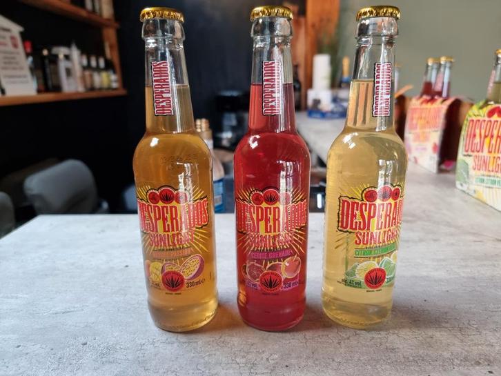 Desperados flessen frankrijk, Verzamelen, Biermerken, Nieuw, Flesje(s), Overige merken, Ophalen of Verzenden