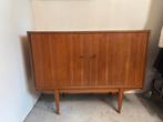 Teakhout vintage sideboard dressoir, Ophalen, 100 tot 150 cm, Teakhout, Zo goed als nieuw