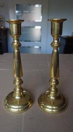 Kandelaar set van brons, Verzenden, Koper of Brons
