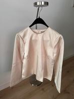 Crème (zijde)glans kleurige feestelijke Blouson maat 40 H&M., Kleding | Dames, Maat 38/40 (M), H&M, Beige, Ophalen of Verzenden