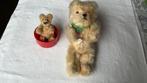 Twee oude beren, Verzamelen, Ophalen of Verzenden, Gebruikt, Stoffen beer, Overige merken