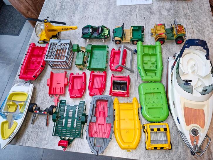 Playmobil diverse vaar-voer-vliegtuigen, Kinderen en Baby's, Speelgoed | Playmobil, Gebruikt, Ophalen of Verzenden