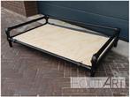 HONDENMAND / Ligbed zwarte steigerbuis met steigerhout!, Overige, Info@hout-art.nl, Nieuw, Ophalen of Verzenden