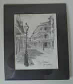 Royal Street New York, New Orleans, gesigneerd 1976, D.Davey, Ophalen of Verzenden