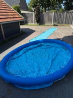 Intex easy up zwembad 305 cm en metal frame 366 cm, Tuin en Terras, Ophalen, Minder dan 80 cm, Rond, 300 cm of meer