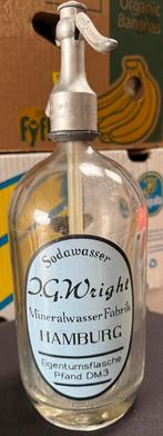 Spuitwater/syphon J.G. Wright Hamburg, Antiek en Kunst, Curiosa en Brocante, Ophalen of Verzenden