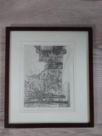 stadhuis Vlaardingen, Antiek en Kunst, Kunst | Etsen en Gravures, Ophalen