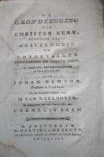 John Newton - De grondlegging der Christen Kerk (1785), Boeken, Ophalen of Verzenden, Gelezen, Christendom | Protestants