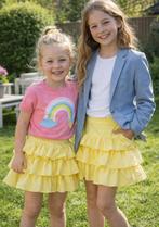 Skort geel, rok met broekje, Ophalen of Verzenden, Nieuw, Meisje, Jurk of Rok