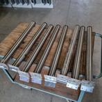 8X  WEGKLAPBARE  ZWARE DEGELIJKE  RVS TAFELPOTEN 60 MM, Ophalen of Verzenden, Nieuw